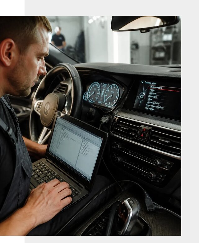 Русификация приборной панели BMW для авто в Североуральске от компании