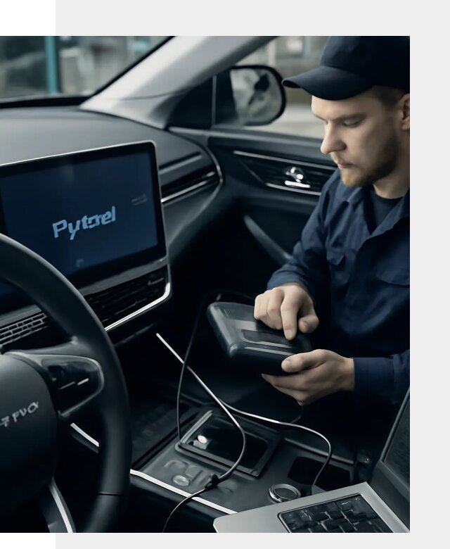 Русификация автомобилей Jetour с адаптацией меню в Североуральске