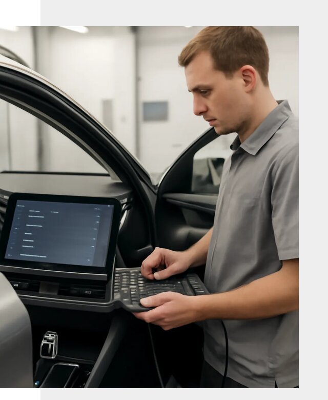 Русификация мультимедиа автомобилей Lynk Co в Североуральске