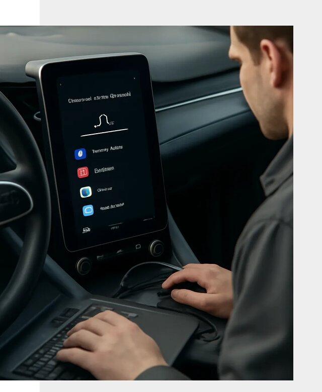 Установка приложений Lynk Co на автомобиль в Североуральске