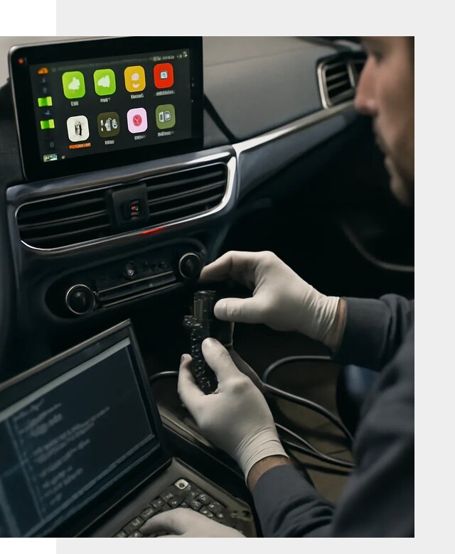 Активация Apple CarPlay в Североуральске для штатной мультимедиа