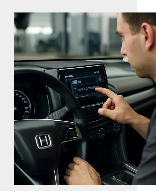 Русификация панели приборов Honda в Североуральске по цене 5151 ФастМобиль-Сву