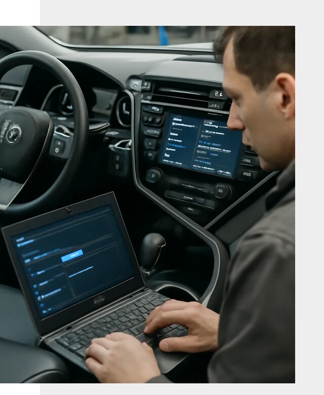 Русификация Toyota Camry 80 для мультимедиа в Североуральске